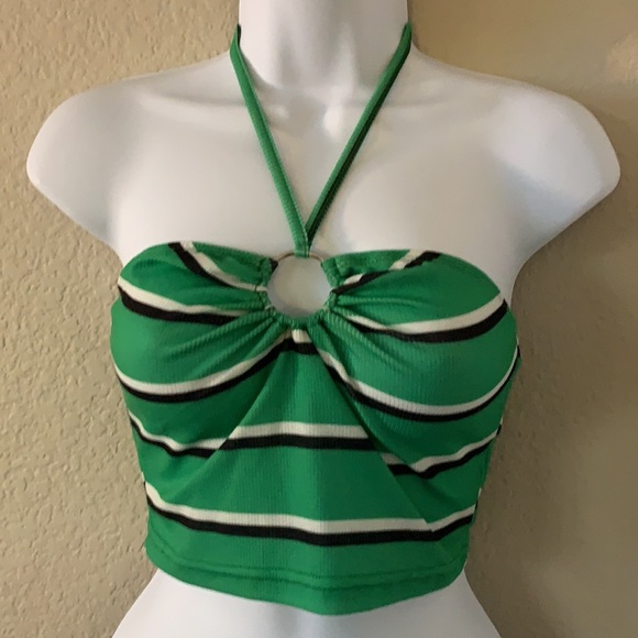 Y2k Halter Crop Top - Picture 3 of 4